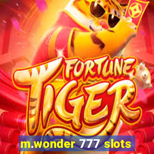 m.wonder 777 slots